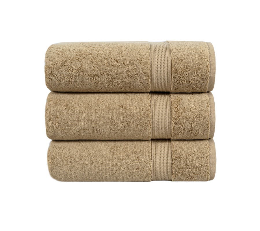 Рушник махровий Lotus Home - Grand soft twist cappuccino капучино 50*90