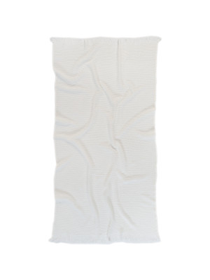 Рушник Lotus Home - Rius off white молочний 90*170