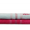 Набір рушників Beverly Hills Polo Club - 355BHP1266 Botanik Mint, Fuchsia 50*90