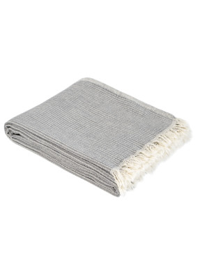 Покривало Lotus Home - Premium Stripe антрацит 190*225