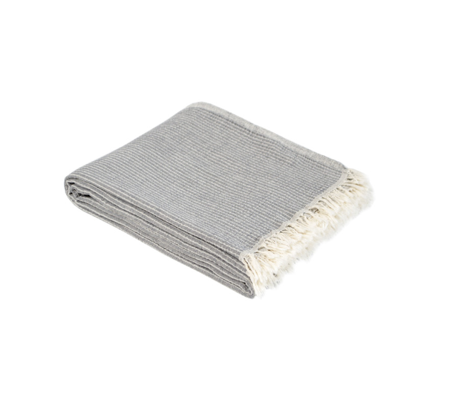 Покривало Lotus Home - Premium Stripe антрацит 190*225