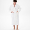Халат махровий unisex Lotus Home - Basic Soft білий S