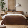 Плед Lotus Home - Infinity коричневий 200*220