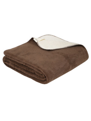 Плед Lotus Home - Infinity коричневий 200*220