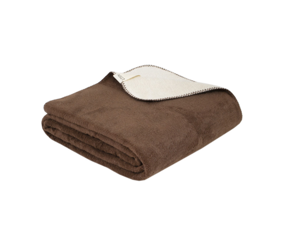 Плед Lotus Home - Infinity коричневий 200*220