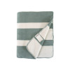 Плед Lotus Home - Infinity Stripe зелений 200*220
