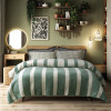 Плед Lotus Home - Infinity Stripe зелений 200*220