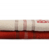 Набір рушників Beverly Hills Polo Club - 355BHP1267 Botanik Brick Red, Cream 50*90