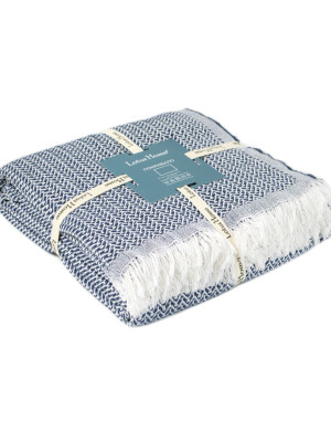Покривало Lotus Home - Retimna lacivert синій 220*240