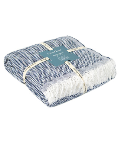 Покривало Lotus Home - Retimna lacivert синій 220*240