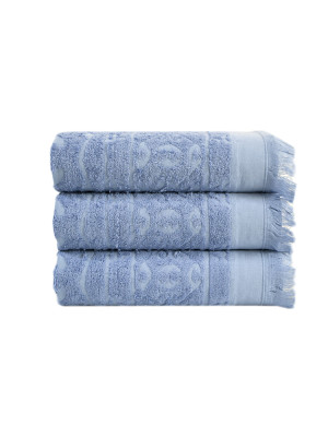 Рушник Tac Royal Bamboo Jacquard - S. Mavi 50*90