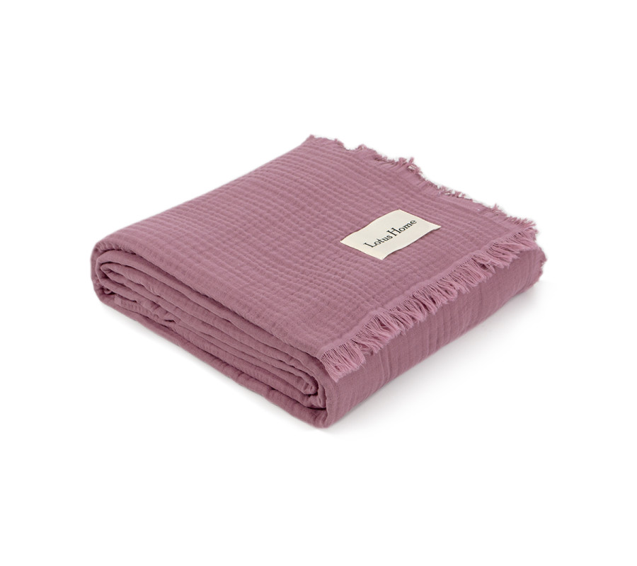 Покривало Lotus Home - Napa muslin lilac 200*220 Покривало Lotus Home - Napa muslin lilac 200*220