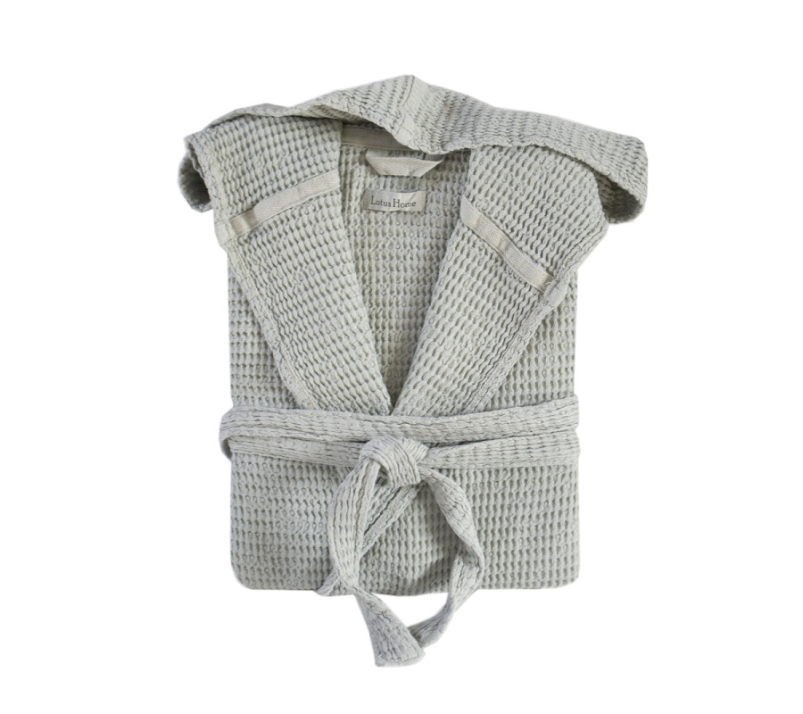 Халат Lotus Home - Rius light gri світло-сірий S/M