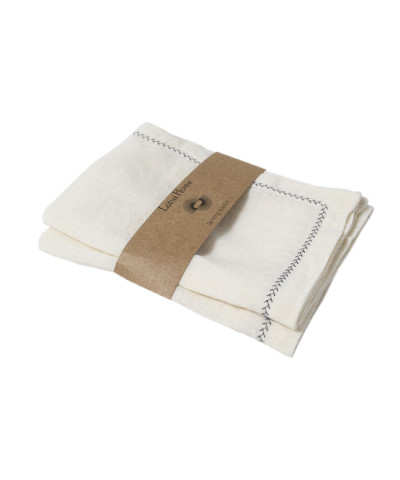 Набір столових серветок з льону Lotus Home - Benna off white 35*50 (2 од)