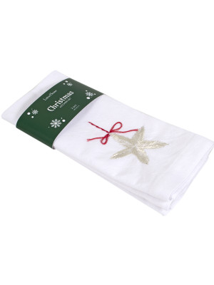 Набір столових серветок Lotus Home - Christmas Star 48*48 (2 од)
