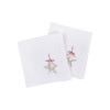 Набір столових серветок Lotus Home - Christmas Star 48*48 (2 од)
