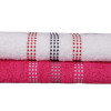 Набір рушників Beverly Hills Polo Club - 355BHP2286 Botanik White, Fuchsia 50*90