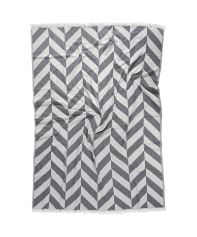 Плед-накидка Barine - Fishbone Throw Black 130*180