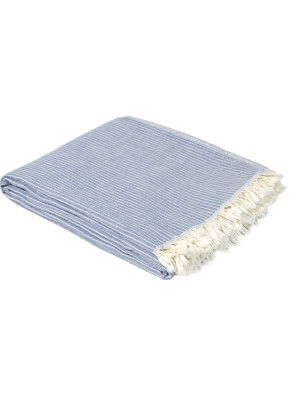 Покривало Lotus Home - Premium Stripe синій 190*225