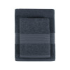 Рушник махровий Lotus Home - Ammi antrasit антрацит 50*90