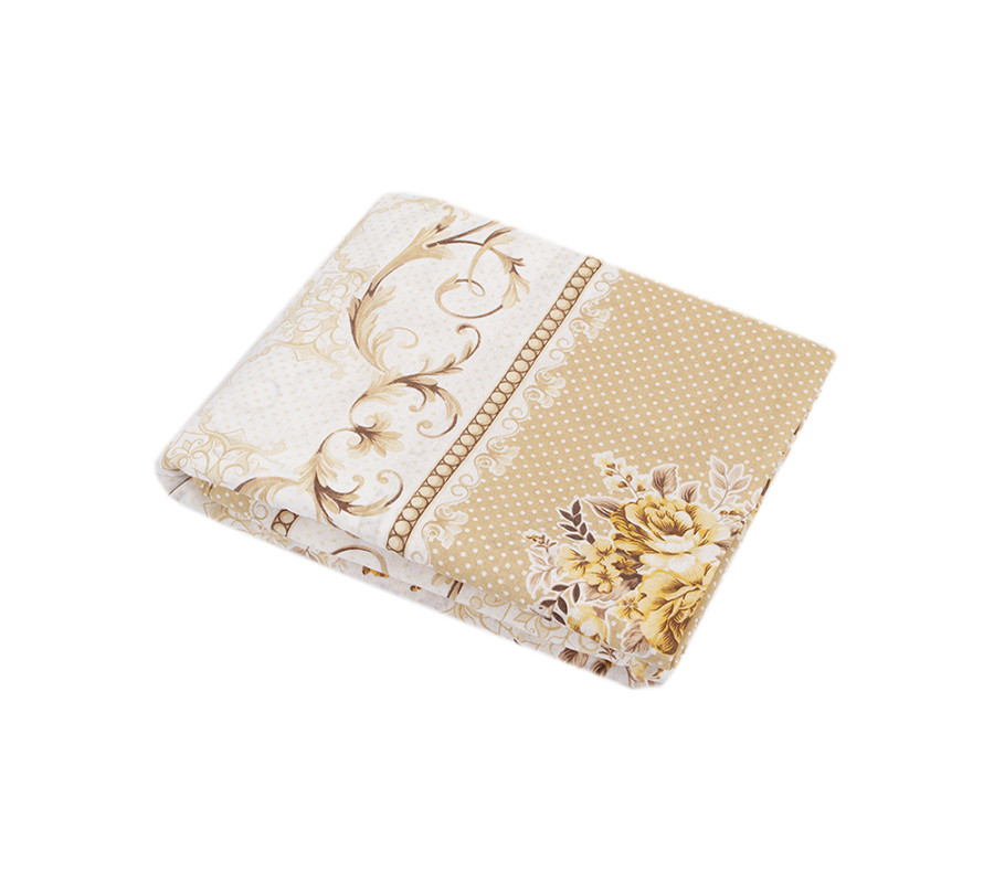 Підковдра Iris Home ранфорс - Tracery бежевий 175*215