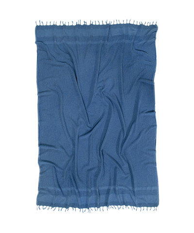 Плед-накидка Barine - Stone Throw denim синій 140*170
