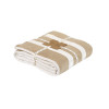 Плед Lotus Home - Infinity Stripe бежевий 200*220