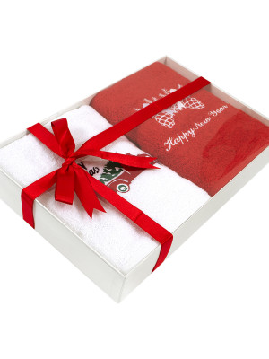 Набір рушників Lotus Home Christmas - Van 50*90 (2од.)