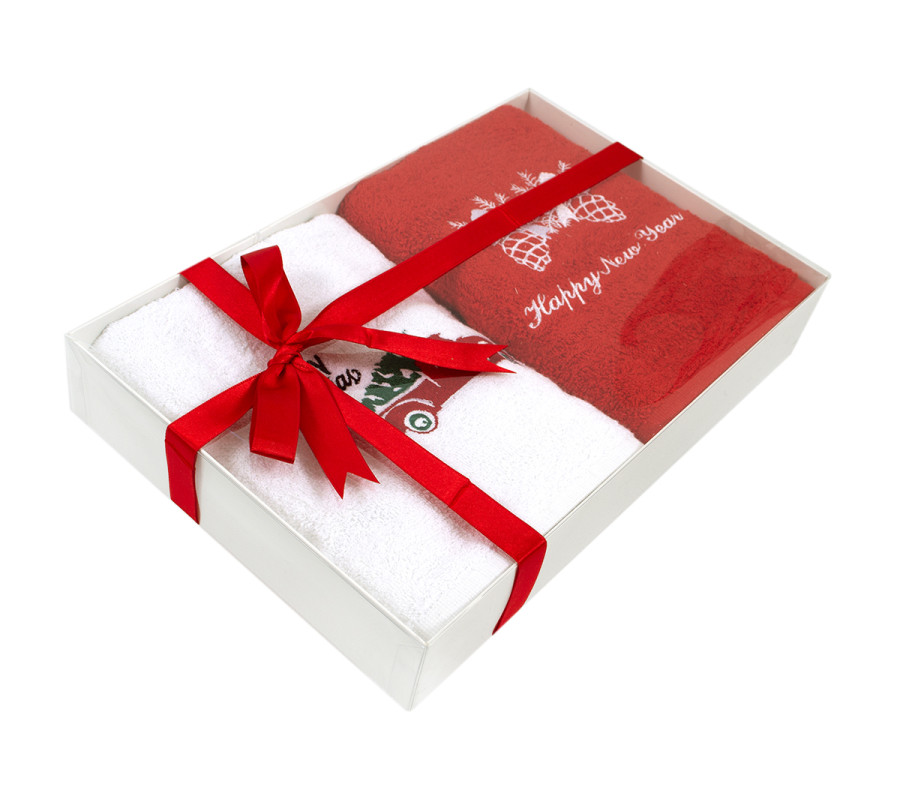 Набір рушників Lotus Home Christmas - Van 50*90 (2од.)