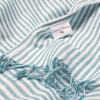 Рушник Lotus Home Pestemal - Argosa stripe 85*175 emerald смарагдовий