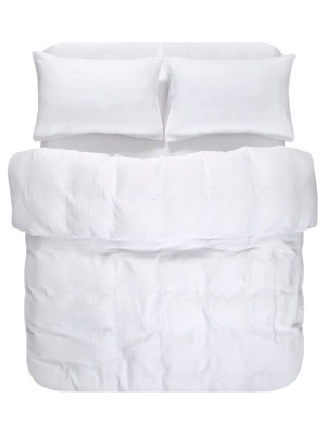 Постільна білизна muslin Lotus Home - White євро