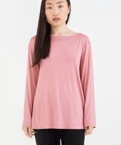 Домашній одяг футболка long sleeve Penelope - Baily gul kurusu рожевий L