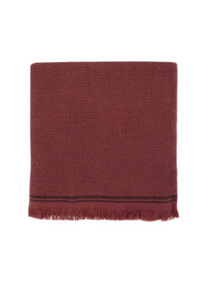 Рушник махровий Buldans - Parga (Patara) burnt bordo бордовий 80*160