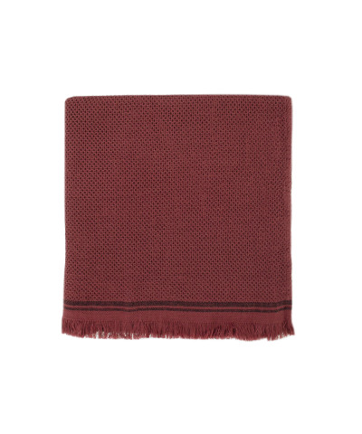 Рушник махровий Buldans - Parga (Patara) burnt bordo бордовий 80*160