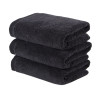 Рушник Lotus Home Готель Premium - Microcotton Black 50*90 550 г/м²