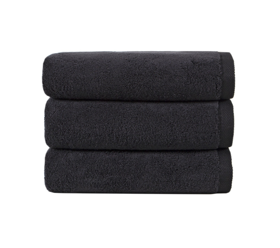 Рушник Lotus Home Готель Premium - Microcotton Black 50*90 550 г/м²