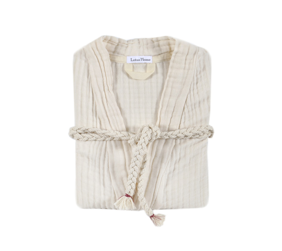 Халат Lotus Home - Nitra muslin cherry L/XL