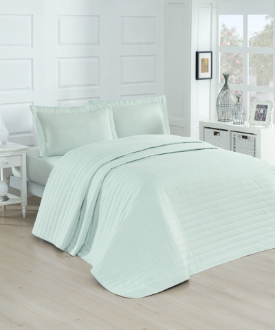 Покривало стьобане Eponj Home - Monart mint ментоловий 220*240