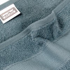 Рушник махровий Lotus Home - Dena navy сіро-синій 50*90