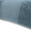 Рушник махровий Lotus Home - Dena navy сіро-синій 50*90