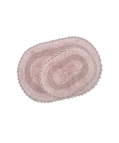 Набір килимків Irya - Vermont g.kurusu пудра 60*90+40*60