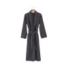 Халат махровий unisex Lotus Home - Basic New Line антрацит S