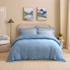 Покривало Lotus Home - Larna muslin blue 200*220