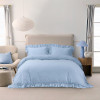 Постільна білизна Lotus Home Washed cotton - Kansas fly блакитний євро