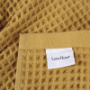 Рушник Lotus Home - Waffle mustard гірчичний 50*90