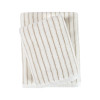 Рушник Lotus Home Готель Premium - Microcotton Stripe Ecru-Kahve 90*150 550 г/м²