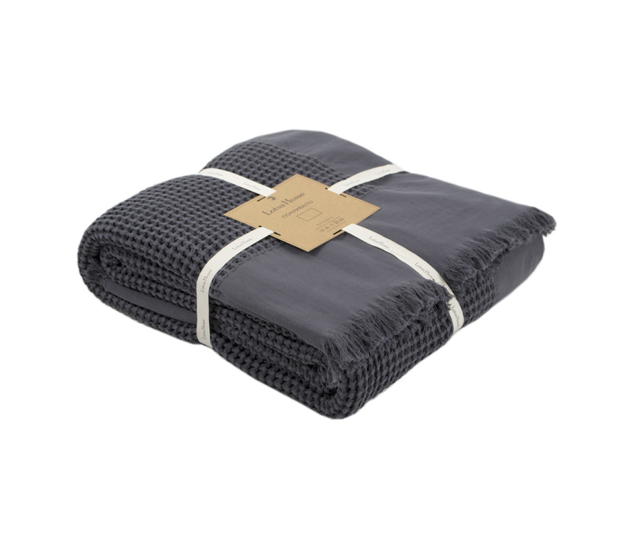 Покривало Lotus Home - Egi антрацит 240*260