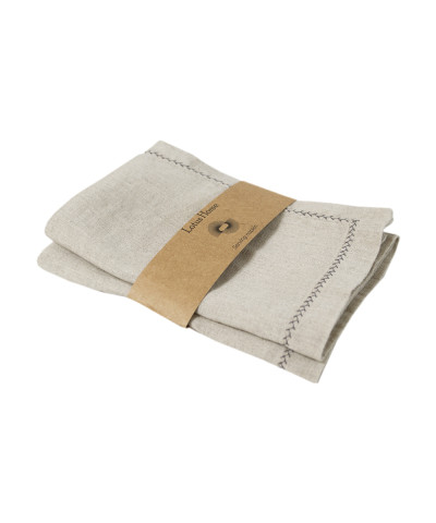 Набір столових серветок з льону Lotus Home - Benna linen 35*50 (2 од)