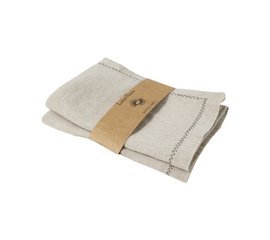 Набір столових серветок з льону Lotus Home - Benna linen 35*50 (2 од)